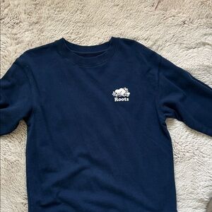 Roots Kids Dark Blue Sweatshirt